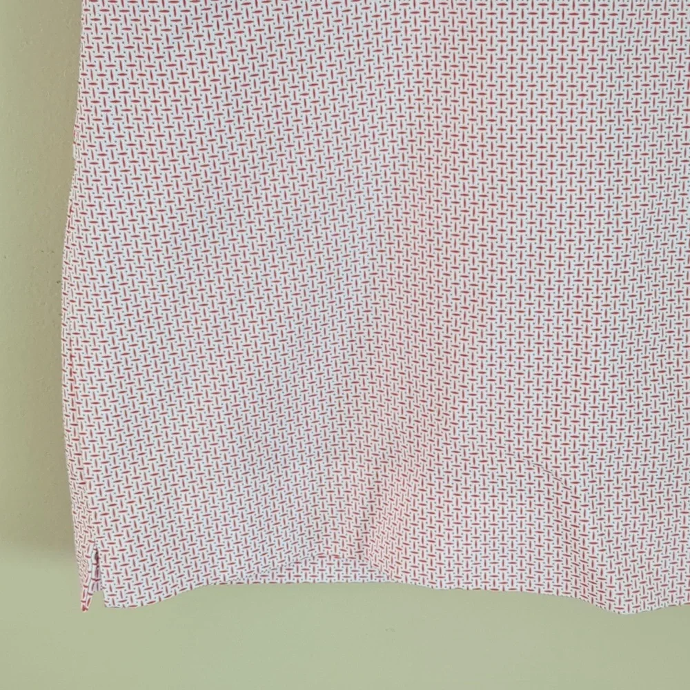 Small S.C.&Co. Coral Pink And White Pull On Skort Golf